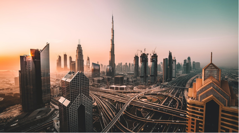 Modern city